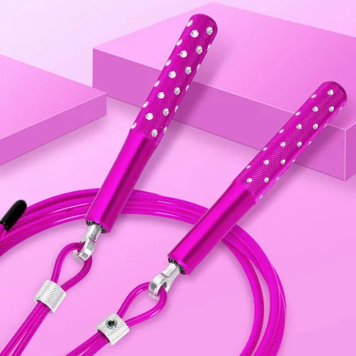 Miniatura 2 de Cuerda para Saltar, Wastou Cuerda para Saltar de Velocidad para Entrenamiento de Ejercicio Físico, Cuerda para Saltar de Entrenamiento Ajustable