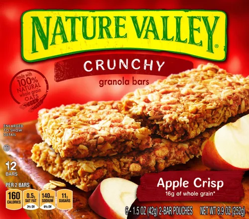 Miniatura 4 de Nature Valley Apple Crisp - Barras de granola crujientes de manzana, 8.9 onzas
