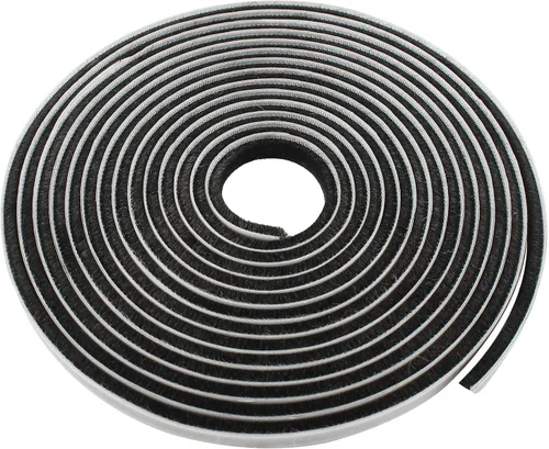 Miniatura 14 de T&B - Burlete auto adhesivo para ventanas y puertas de 9.52 mm x 9.52 mm (3/8 x 3/8 pulgadas). Gris