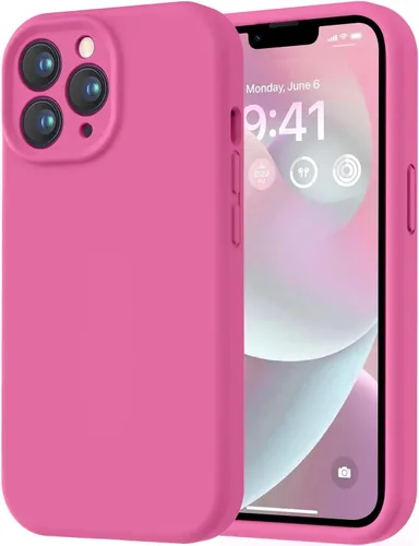 Miniatura 282 de LOVE 3000 Compatible con Funda para iPhone 15, [Cámara de Cobertura Completa de Silicona Suave] [Protección contra Caídas de 8 pies], Forro de Negro