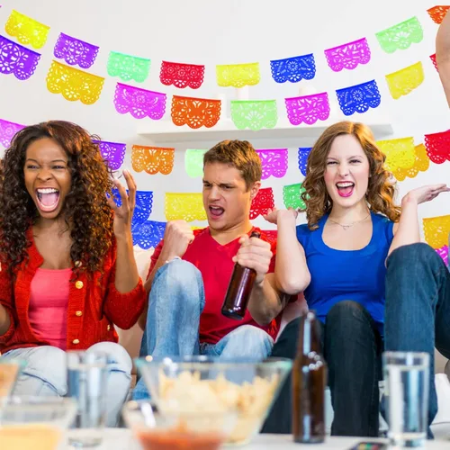 Miniatura 5 de Mini decoraciones de fiesta, decoraciones de fiesta mexicana para fiestas pequeñas, la oficina o incluso la noche de tacos, paquete de 5 mini