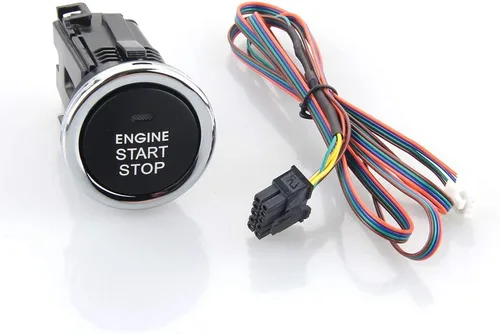 Miniatura 9 de EASYGUARD EC002-LB-NS Sistema de alarma de coche con código variable, entrada sin llave pasiva, botón de arranque/parada táctil, alarma