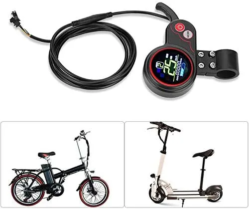 Miniatura 5 de Controlador de scooter eléctrico, controlador de motor sin escobillas, 36V-48V 250W-350W con pantalla de palanca de cambios