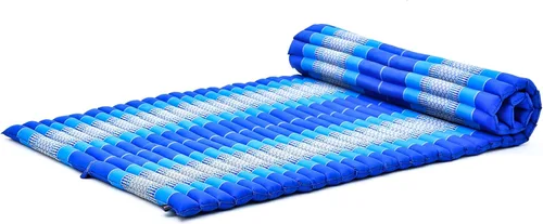 Miniatura 28 de Leewadee - Colchón plegable - Futón japonés enrollable -Alfombra de tatami triple pliegue - Cama de piso para invitados - Colchón de camping