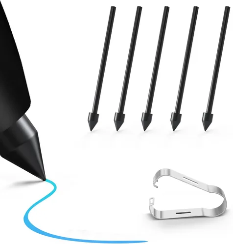 Miniatura 10 de Lápiz Táctil para Samsung Galaxy S22 Ultra 5G SM-S908, Kit de Reemplazo S Pen S22 Ultra con Sensibilidad a la Presión de 4096, Sin Bluetooth Negro