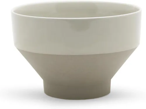 Miniatura 7 de WGVI WGV - Jarrón de cerámica, 7.5 x 3.5 pulgadas de alto, 10.25 x 4.75 pulgadas de alto, maceta de corral, maceta de mantel grande blanca