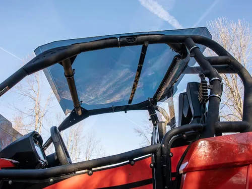 Miniatura 3 de SuperATV Techo tintado oscuro para Can-Am Maverick 2014-2018 Policarbonato de 1/4 de pulgada 250 veces más fuerte que el vidrio Ideal para uso