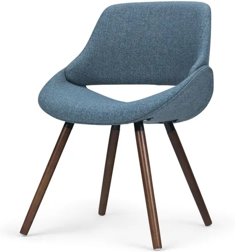 Miniatura 15 de SIMPLIHOME Malden - Sillas de comedor – Silla de cocina tapizada con marco de madera curvada y tela tejida en verde ácido, asiento de comedor