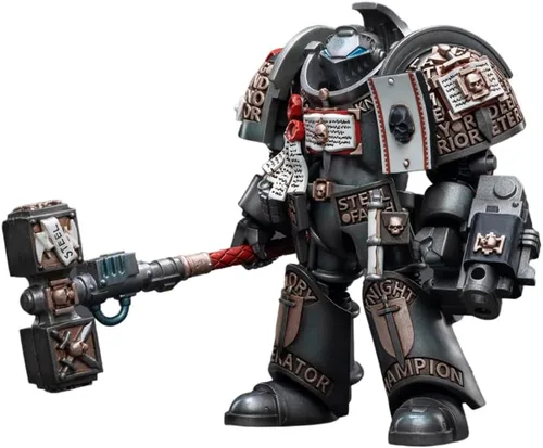 Miniatura 2 de JOYTOY Warhammer 40,000 figuras de acción 1/18 Grey Knights Terminators Caddon Vibova Collection Modelo Regalos de cumpleaños Pre-Order