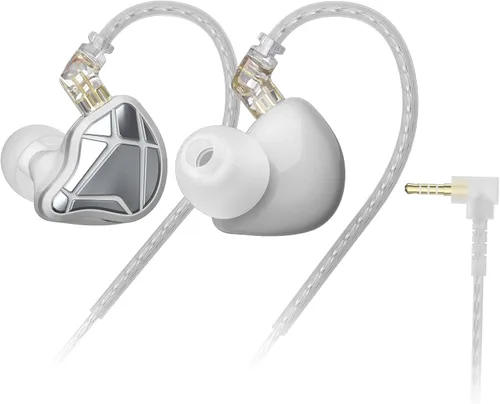 Miniatura 9 de KZ Axas - Monitores intrauditivos con cable para juegos, IEM de aislamiento de ruido, sonido de baja distorsión y audio espacial, auriculares FPS