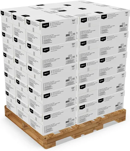 Miniatura 11 de Amazon Basics Papel multipropósito para impresora y copiadora, 20 lb, 8.5 x 11 pulgadas, 3 resmas (1,500 hojas), 92 brillante, blanco