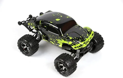 Miniatura 5 de SummitLink Cuerpo personalizado verde fangoso sobre negro compatible con escala 1/10 RC coche o camión (camión no incluido) STB-BG-01