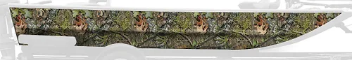 Miniatura 7 de Mossy Oak Graphics Kit de envoltura de camuflaje Blaze para barco - Vinilo de fácil instalación con acabado mate - Kit de 18" x 12