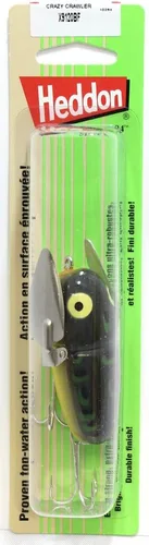 Miniatura 2 de Heddon Crazy Crawler - Señuelo de pesca de Topwater de acción salvaje Rana toro