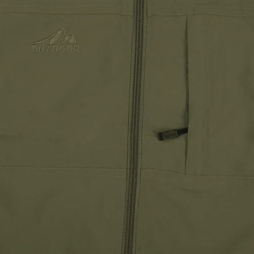 Miniatura 5 de WENKOMG1 Chaleco ligero de secado rápido para hombre, chaleco con cremallera completa para correr, al aire libre, primavera y verano