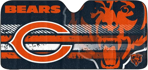 Miniatura 29 de Fanmats Parasol Solar Automático para Parabrisas de la NFL, Protector Solar Visera Solar Acordeón Tri-plegable para Almacenamiento 59" x 29.5