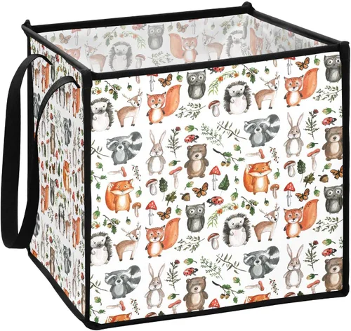 Miniatura 22 de senya Cesta de almacenamiento 1 unids grande plegable bolsa de ropa rectangular plegable tela cesta de lavandería plegable cubo de lavado plegable