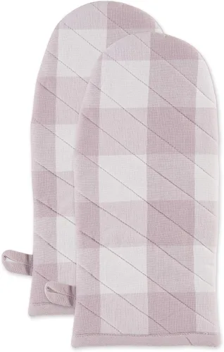 Miniatura 32 de DII Buffalo Check Kitchen Collection, juego de cocina clásico de granja, agarradera, blanco y negro, 2 piezas