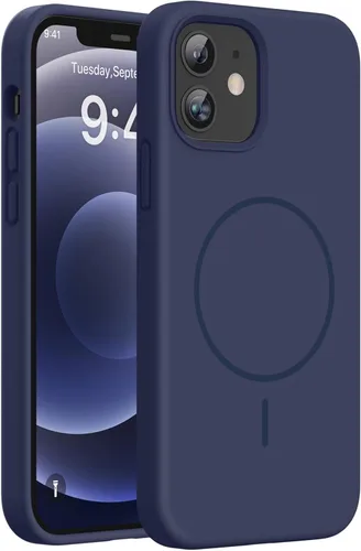 Miniatura 92 de Miracase Funda diseñada para iPhone 13, con protector de pantalla de vidrio templado, forro de microfibra suave antiarañazos, funda de goma