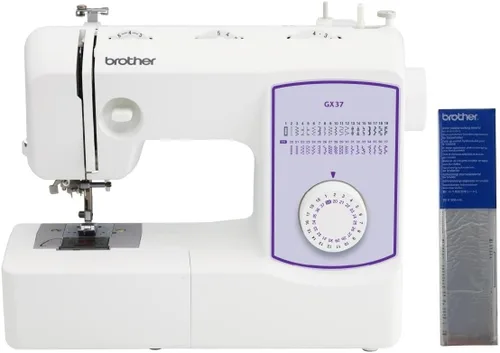 Miniatura 9 de Brother GX37 37-Stitch Sewing Machine, Hard Plastic Storage and Carry Case and 5-Piece Sewing Machine Needles