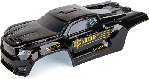 Miniatura 4 de Carrocería personalizada compatible con Sledge 6S 4WD 1/8 Truck Shell Cover (estilo policía)