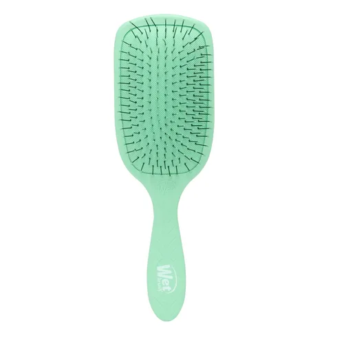 Wet Brush Go Green - Cepillo desenredante tipo paleta, cerdas IntelliFlex ultrasuaves con diseño AquaVent para extender tratamientos uniformemente,