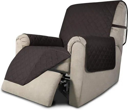 Miniatura 176 de Easy-Going - Funda para sofá, futón y sillón sin reposabrazos, reversible, resistente al agua, para mascotas y niños (azul oscuro/azul claro)