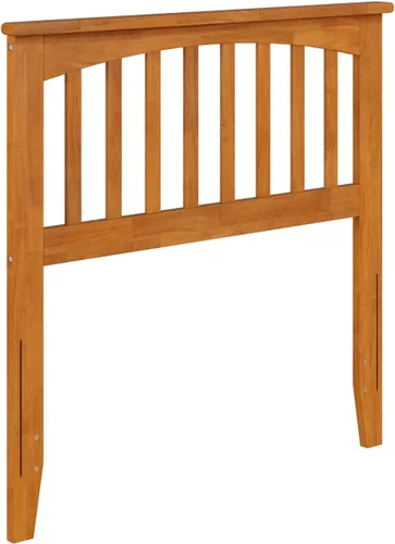 Miniatura 15 de Atlantic, muebles con cabecera tipo Mission, Madera, Blanco