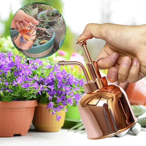 Miniatura 5 de Rociador de Plantas Botella Pulverizadora de Acero Inoxidable Pulverizador de Plantas, Regadera Pequeña Botella Rociadora de Plantas Herramientas