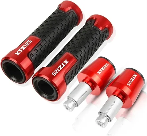Miniatura 18 de Tapones de extremo para manillar de motocicleta XTZ125 XTZ 125 XTZ-125 2003-2016 2004 2005 2006 2007 2008 (color : juegos negros, tamaño: 1)