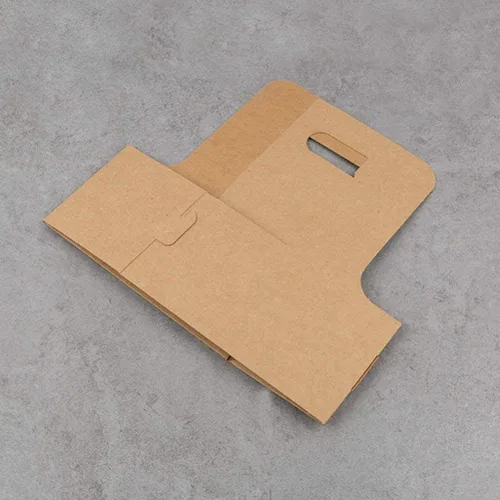 Miniatura 2 de Papel con mango desechable para 2 tazas, 200 unidades [CUP2]