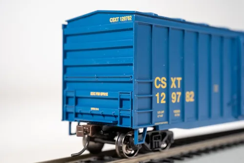 Miniatura 6 de Bachmann Hobby Train Freight Cars, azul prototípico