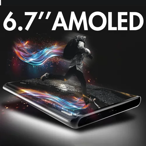 Miniatura 4 de NUU Teléfono celular B30 5G AMOLED 6.7" 8GB RAM/256GB Teléfonos desbloqueados para T-Mobile, Mint, Metro, Qlink y más, cámara selfie de 64MP +