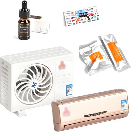 Ambientador para automóvil, salida de aire acondicionado para automóvil, aromaterapia, creativo, forma de aire acondicionado, ambientadores de