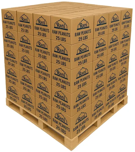 Miniatura 12 de Cacahuetes Rani, enteros crudos con piel (sin cocer, sin sal) 80 onzas (5 libras) 5.0 lbs a granel ~ Todo natural Vegano Kosher Apto