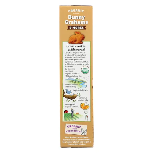 Miniatura 110 de Annie's Organic Chocolate Bunny Graham Snacks, 7.5 onzas
