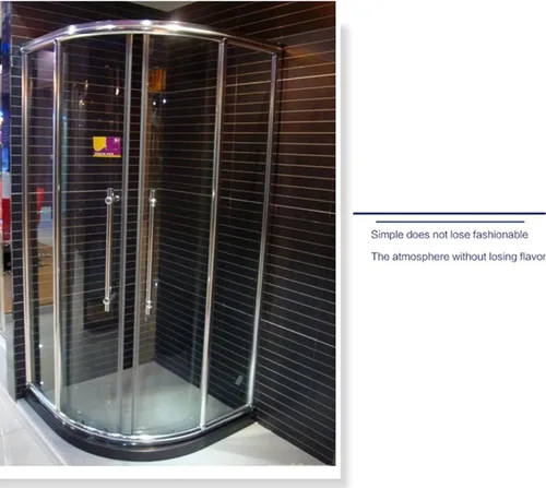 Miniatura 3 de Tirador de puerta de cristal para ducha con distancia ajustable de los agujeros, pomos de repuesto para puertas interiores y exteriores