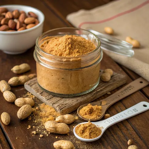 Miniatura 4 de PBfit Mantequilla de maní clásica en polvo de 15 onzas, mantequilla de maní en polvo para untar de cacahuetes tostados reales, 8g de proteína 8% DV