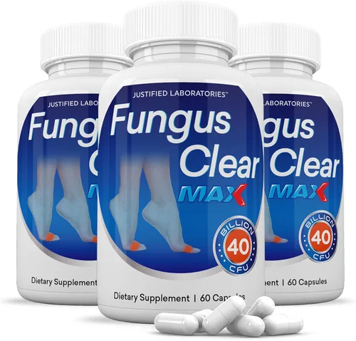 Miniatura 6 de Justified Laboratories Fungus Clear Max - 60 cápsulas - Fórmula probiótica con 40 mil millones de UFC - 30 porciones