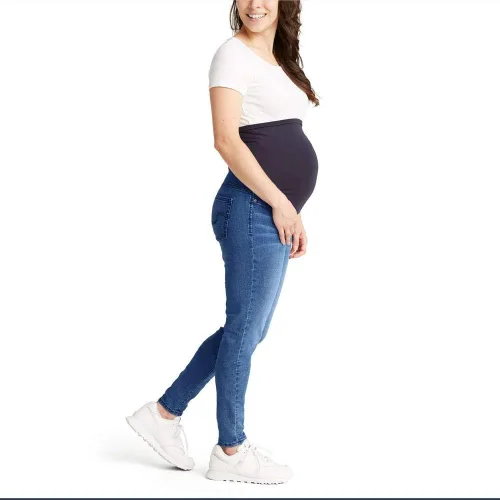 Miniatura 2 de Levi Strauss Signature Gold Jeggings de mezclilla de maternidad para mujer