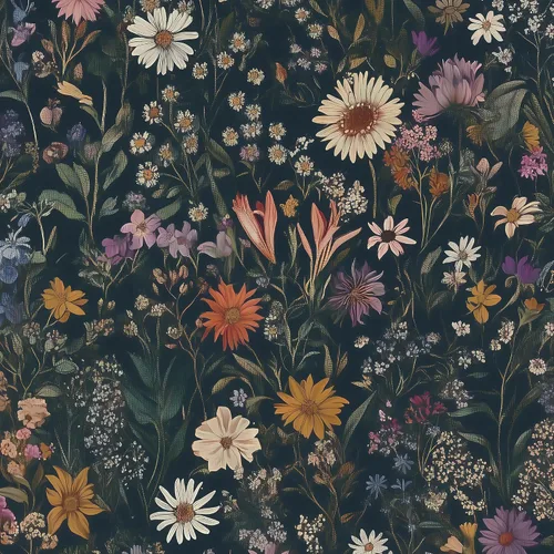 Safiyya Papel Tapiz Despegar y Pegar Floral Vintage Papel de Contacto 17.3" x 78.7" Papel de Pared Amigable para Inquilinos Autoadhesivo Removible
