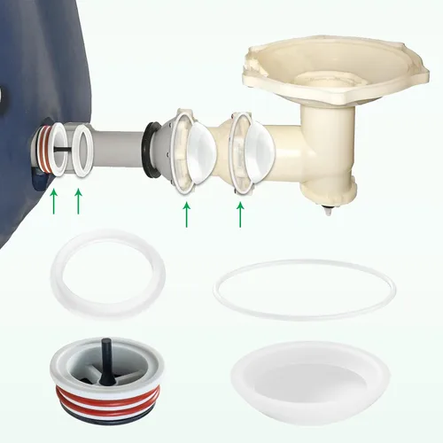 Miniatura 4 de Kit de reparación de sellos de soplador de aire para bomba de agua Coleman Lay-Z-Spa, kit de piezas de repuesto de reparación de fugas de agua