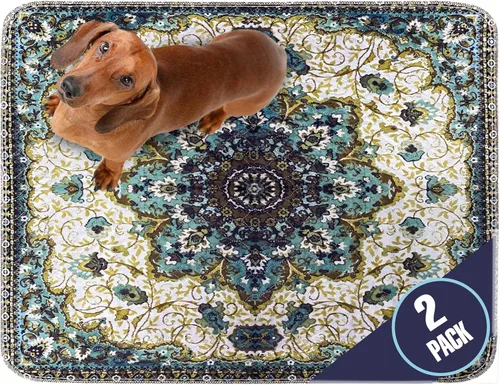 Miniatura 22 de PUPIBOO Almohadillas lavables para orina para perros y gatos - Almohadillas de entrenamiento para cachorros reutilizables súper absorbentes - 100%
