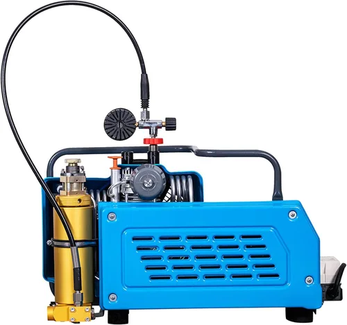 TUXING Compresor de aire de alta presión 4500psi, compresor de aire Pcp, 100L/min, monofásico de 110V/60HZ, estación de llenado de aire del