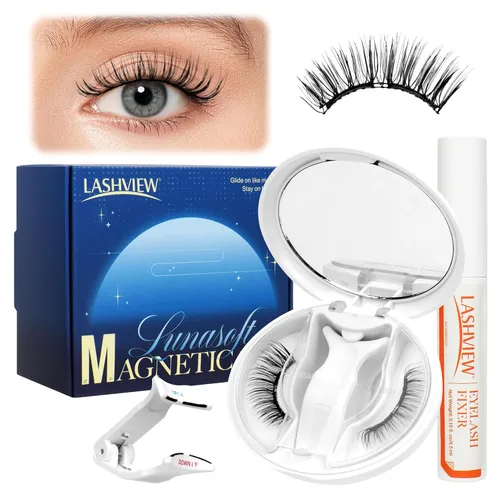 Miniatura 13 de Lashview Ellipse Extensiones de pestañas planas de 0.15 mm, rizo C de 0.43 pulgadas, negro visón, pestañas individuales, súper mate, extremadamente