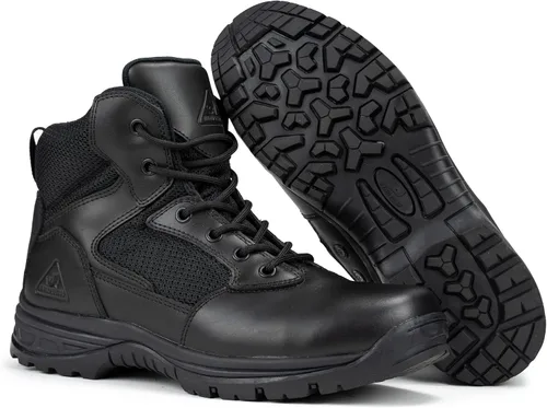 Miniatura 4 de RYNO GEAR Botas Coolmax Tactical Combat Transpirables con Cremallera Lateral de 6
