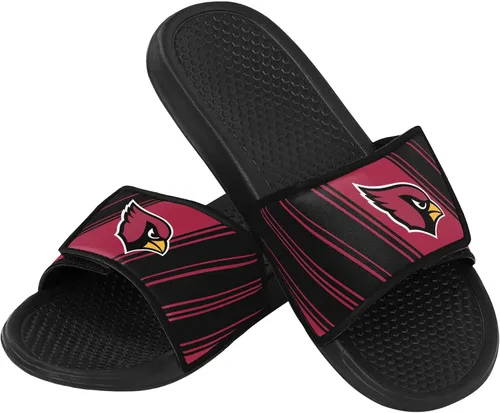 Miniatura 18 de FOCO mens NFL Team Logo Legacy Sport Slide Sandals