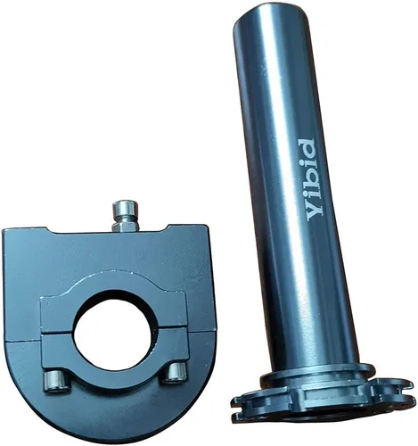 Yibid Acelerador giratorio para manillar de motocicleta de 7/8 pulgadas, agarre de mano, tubo de gas para barra estándar de 0.866 in, Suzuki Yamaha