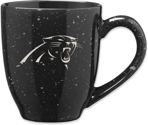 Miniatura 34 de Rico Industries - Taza de café de cerámica con grabado láser de color del equipo de fútbol de la NFL, 16 oz