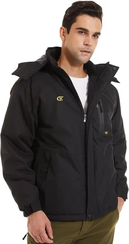 Miniatura 4 de QPNGRP Mens Waterproof Ski Snowboard Jacket Windproof Winter Snow Coat